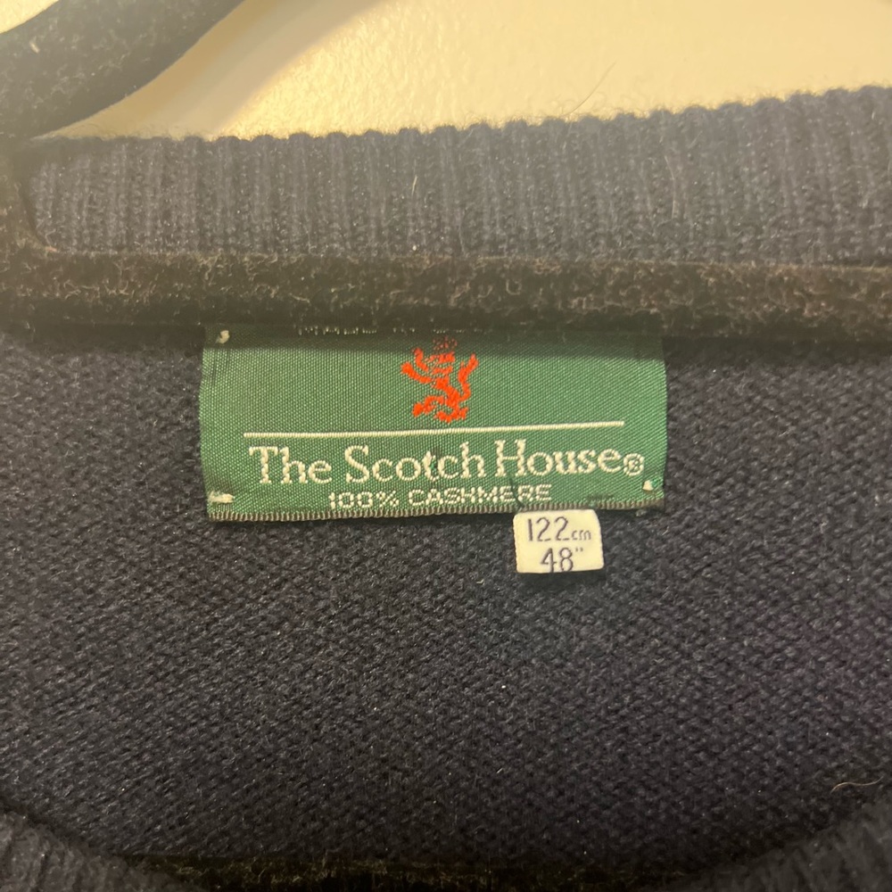Mens Cashmere Sweater - Picture 2 of 2